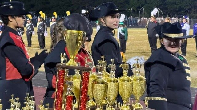 Bands along the bay small